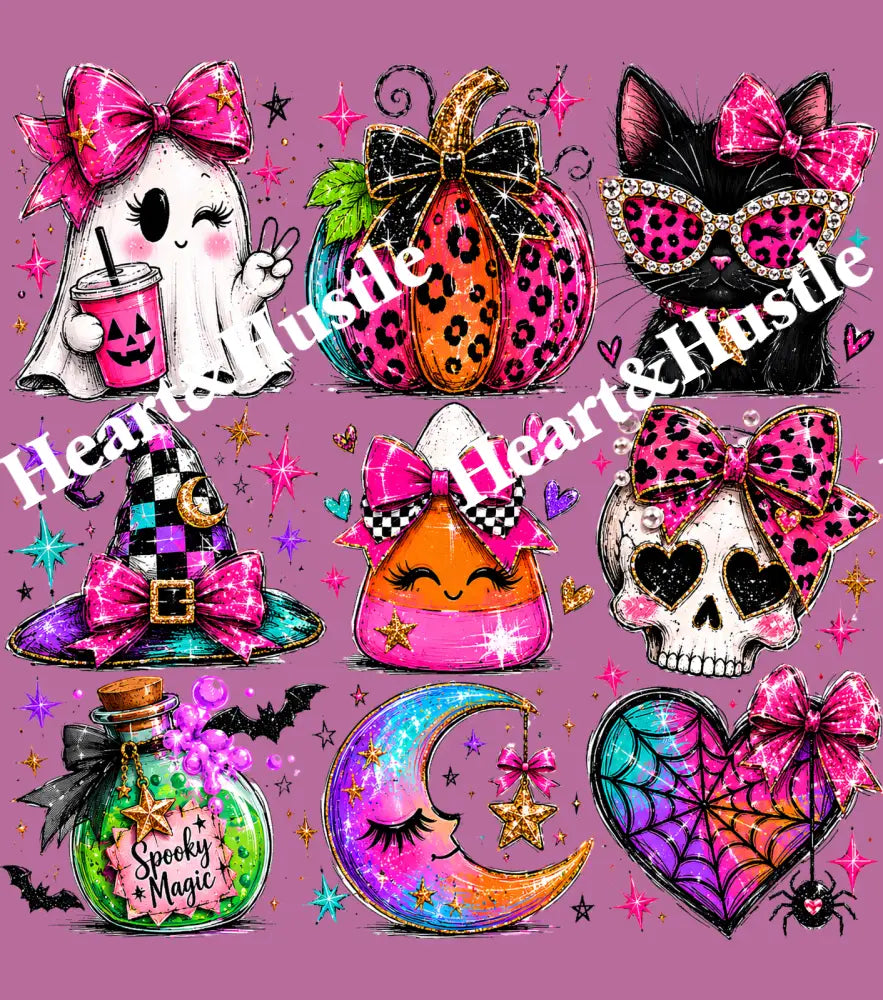 Halloween Coquette Pink