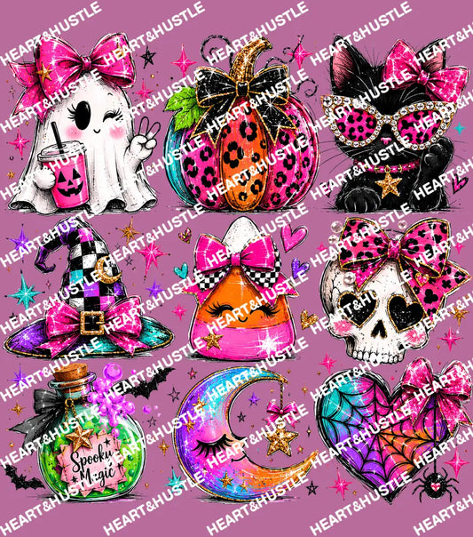 Halloween Coquette Pink