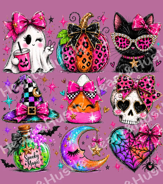 Halloween Coquette Pink
