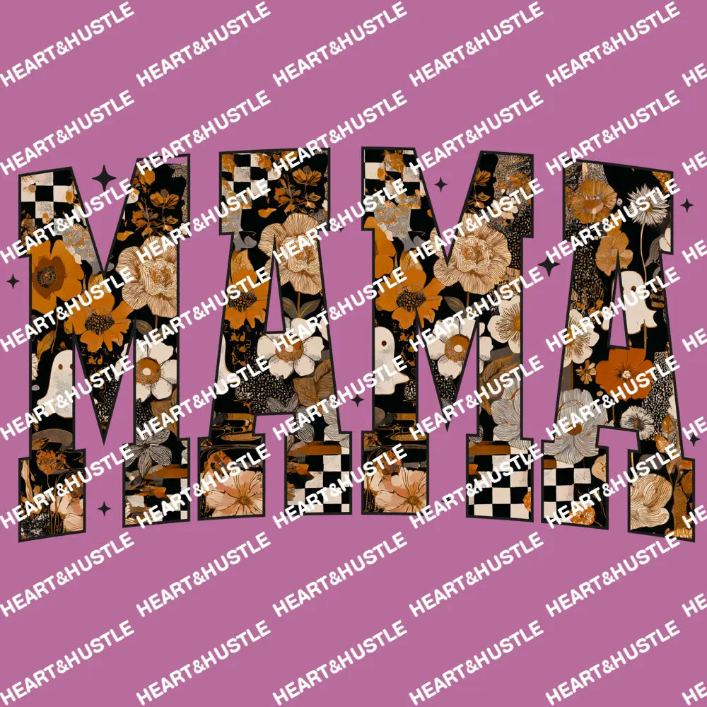 Halloween Fall Mama Black