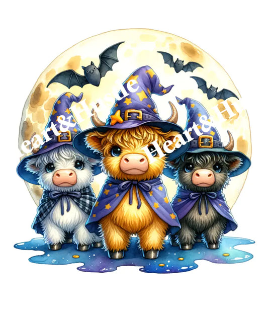 Halloween Hocus Pocus Cows