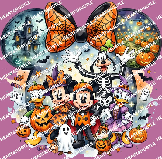 Halloween Mick and Friends