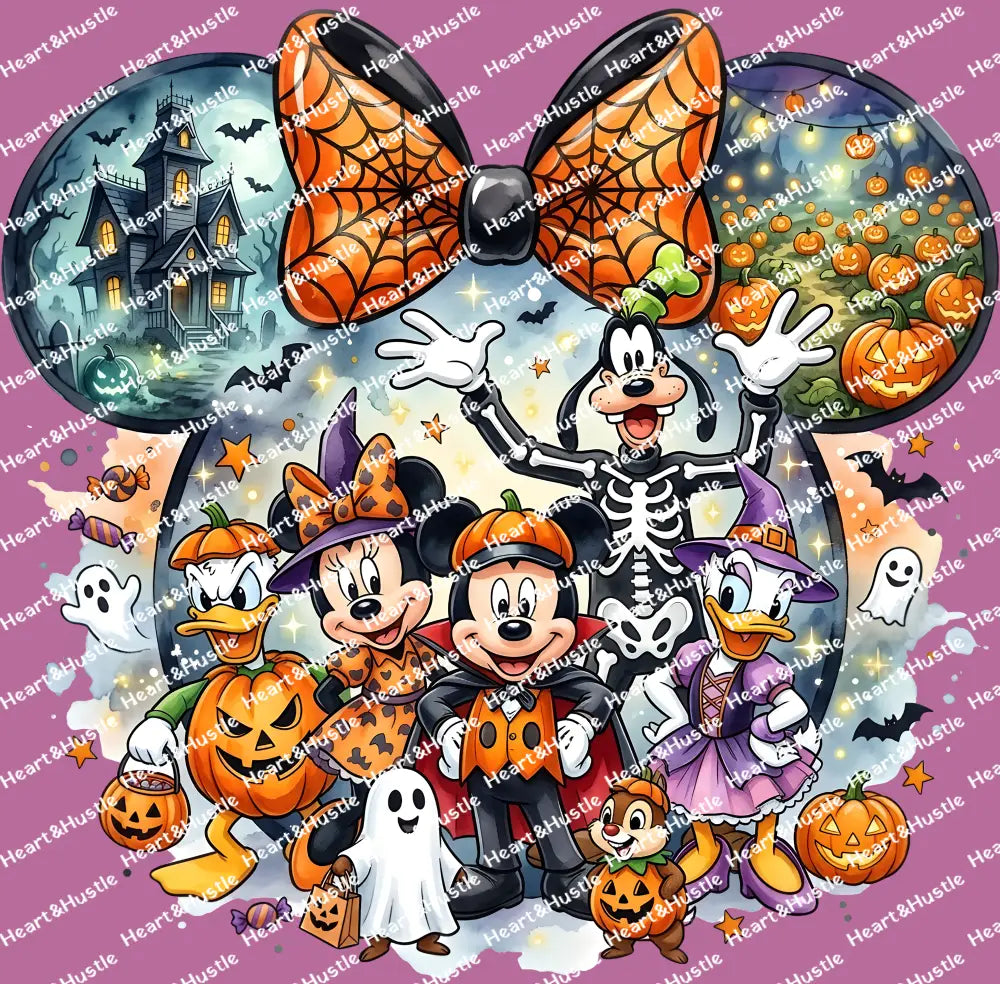 Halloween Mick and Friends