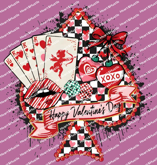 Happy Valentines Day Spade Coquette