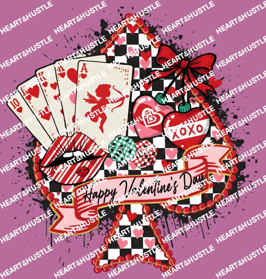 Happy Valentines Day Spade Coquette