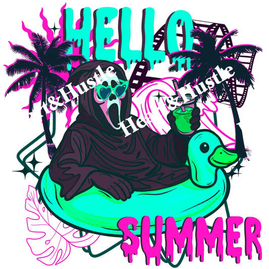 Hello Summer ghost face