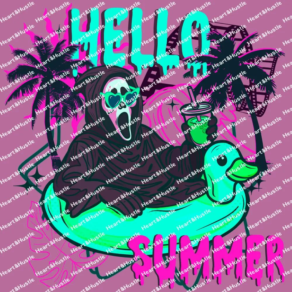 Hello Summer ghost face