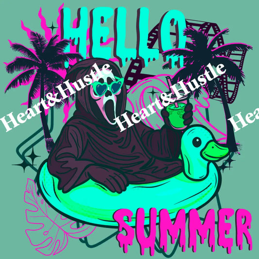 Hello Summer ghost face