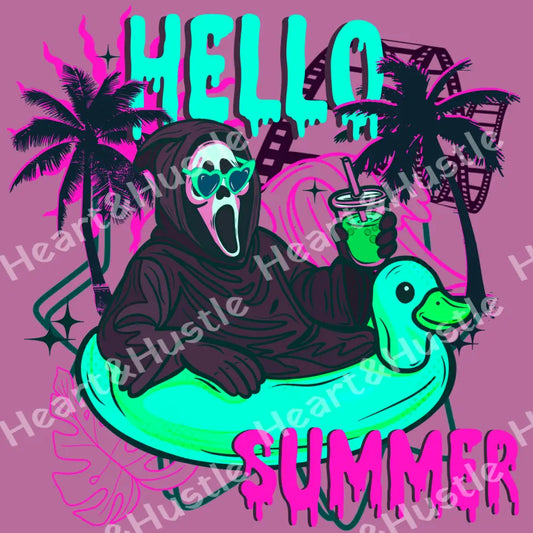 Hello Summer ghost face