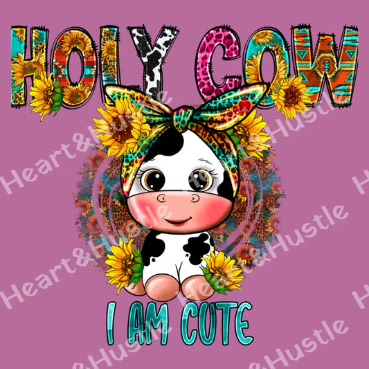 Highland Cow Holy Cow I Am Cute