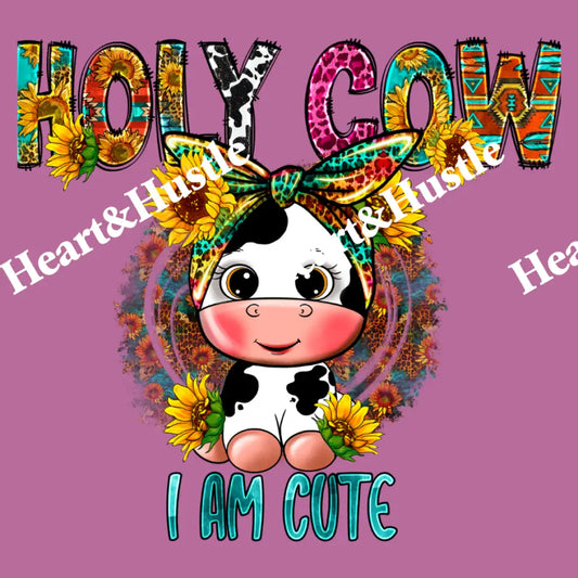 Highland Cow Holy Cow I Am Cute