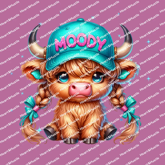 Highland Cow Moody