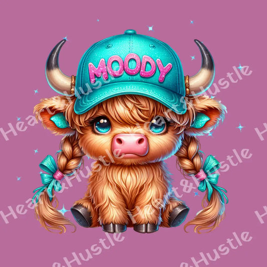 Highland Cow Moody