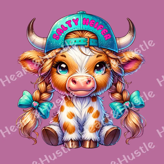 Highland Cow Salty Heifer