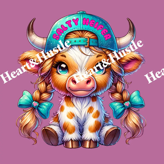 Highland Cow Salty Heifer