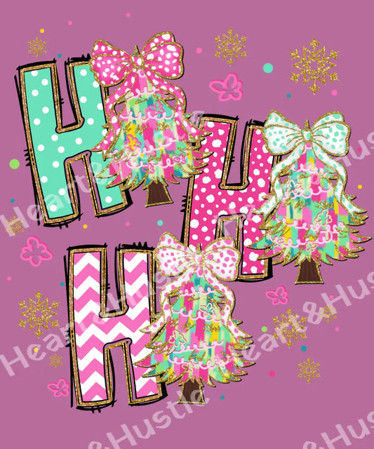 Ho Ho Ho Christmas Trees
