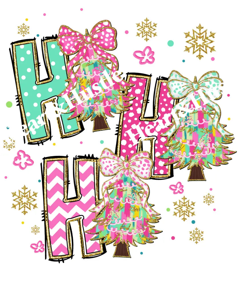 Ho Ho Ho Christmas Trees