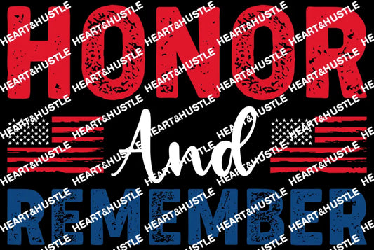 Honor And Remember