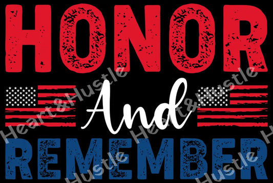 Honor And Remember