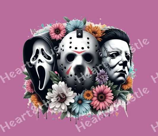 Horror Movie With Flowers