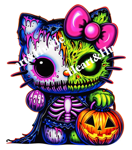 Horror Zombie Hello Kitty