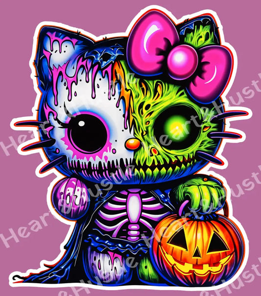 Horror Zombie Hello Kitty