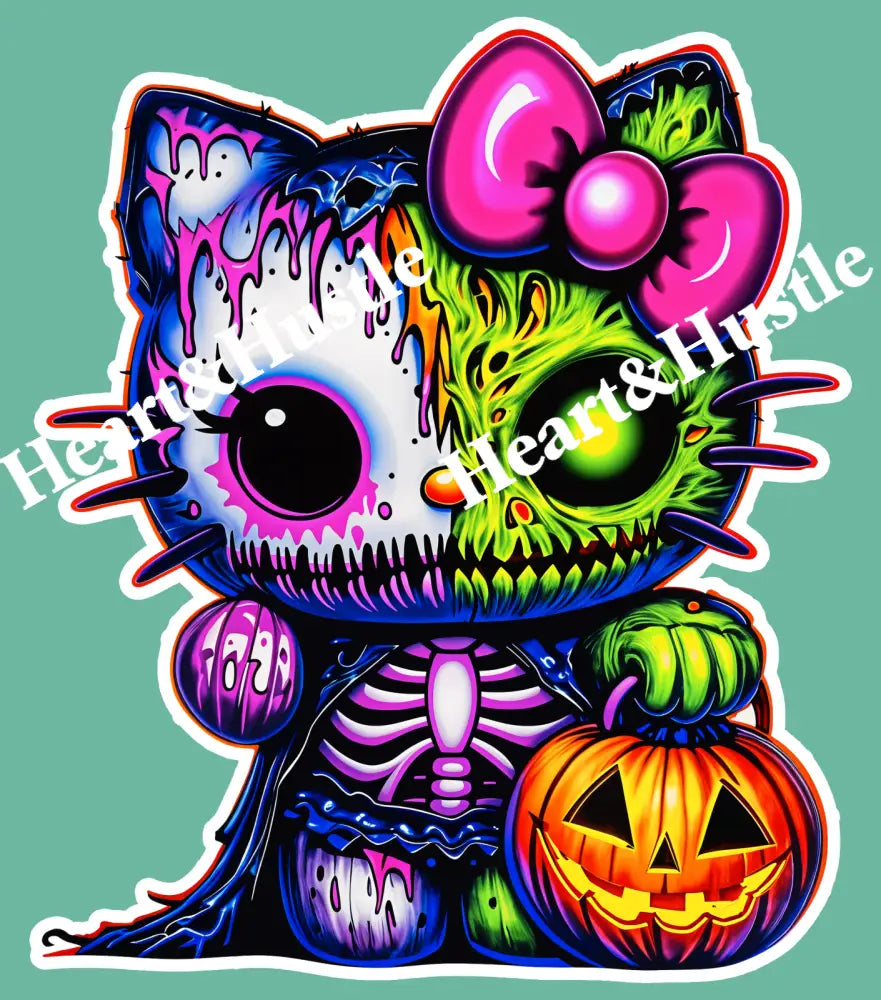 Horror Zombie Hello Kitty