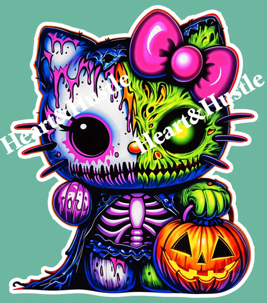 Horror Zombie Hello Kitty