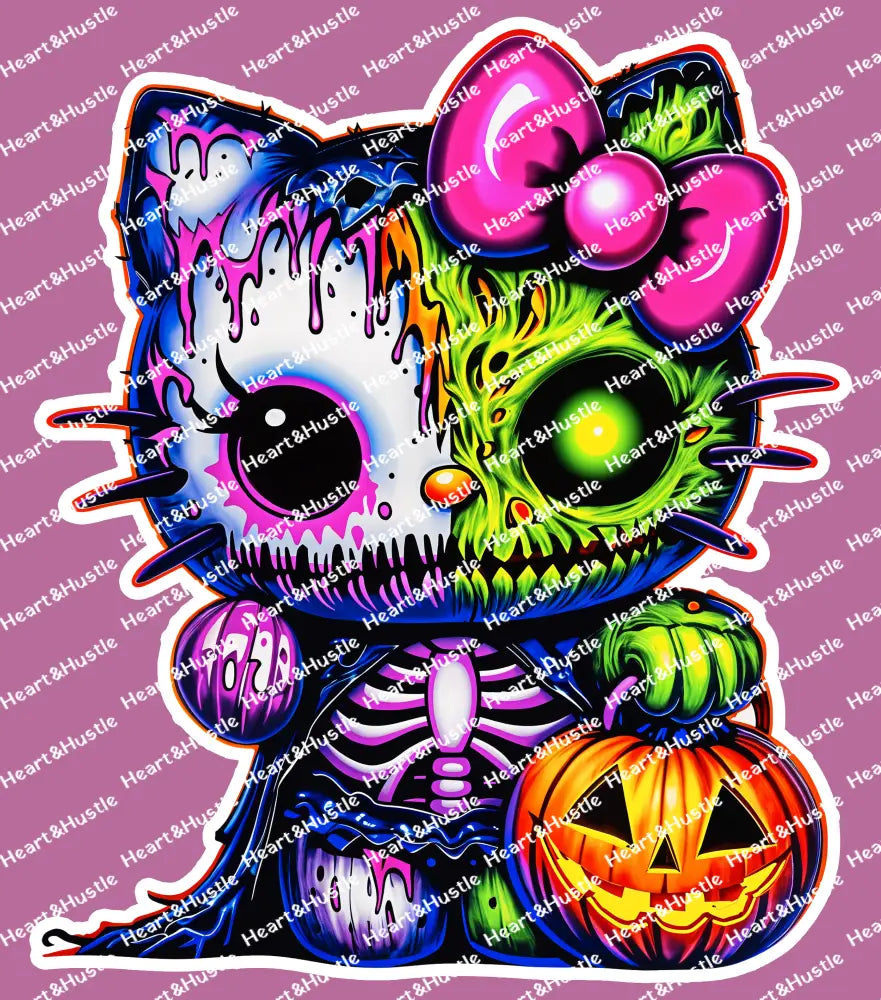 Horror Zombie Hello Kitty