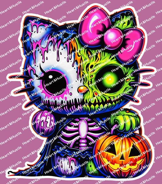Horror Zombie Hello Kitty