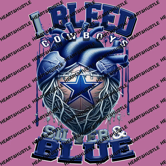 Cowboys I Bleed Silver And Blue