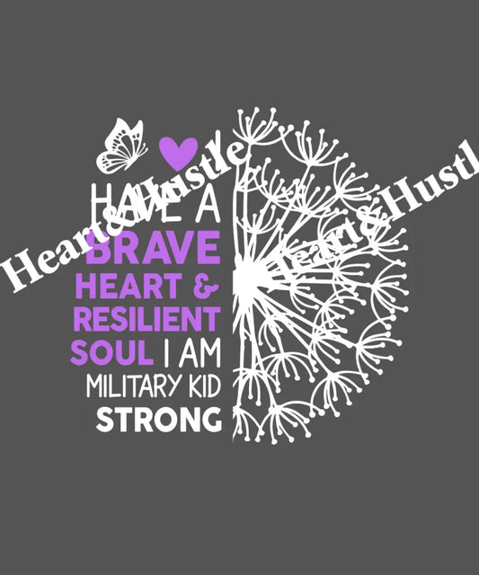 I Have a brave heart White