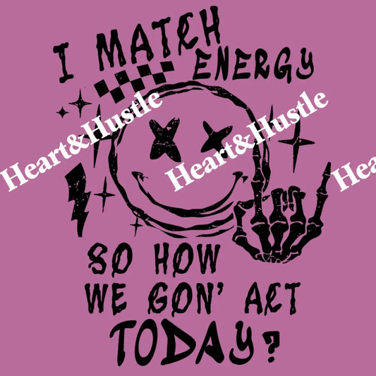 I Match Energy Black