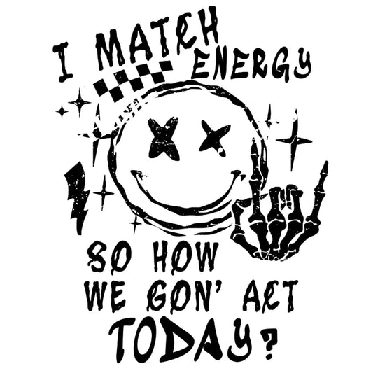 I Match Energy Black