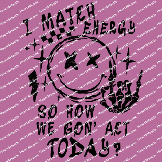 I Match Energy Black