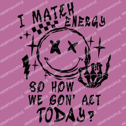 I Match Energy Black