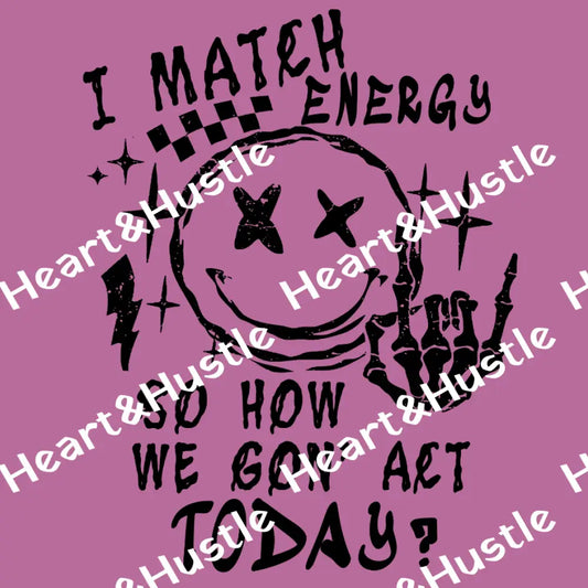 I Match Energy Black