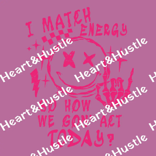 I Match Energy Pink