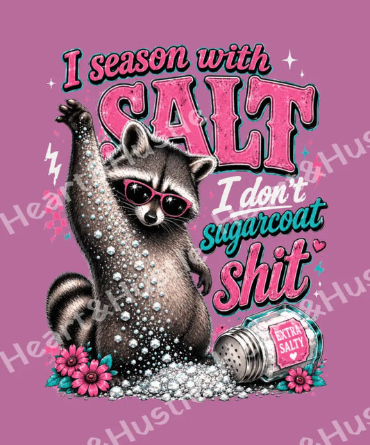 I Season With Salt White