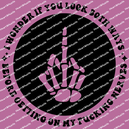 I Wonder If You Look Both Ways