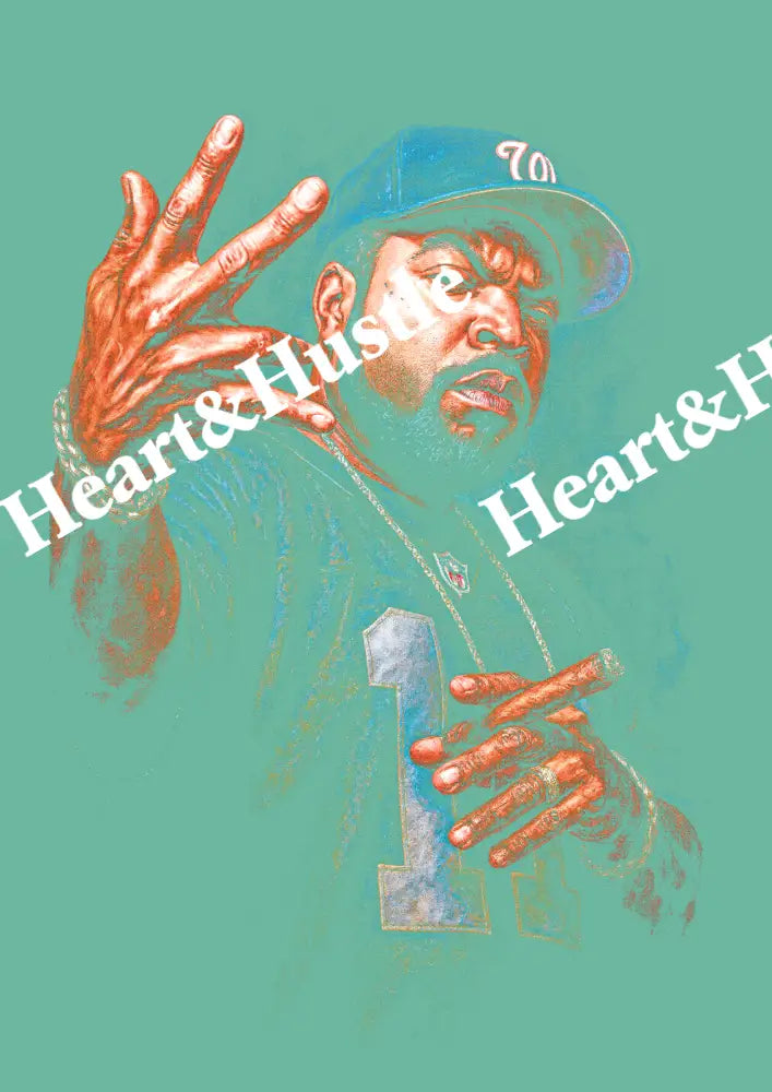 Ice Cube 2 Halftone