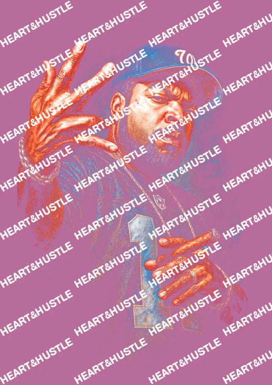 Ice Cube 2 Halftone