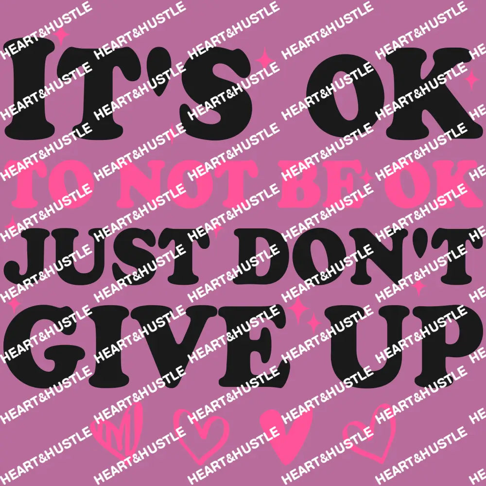 It’s Ok Not To Be Ok Black