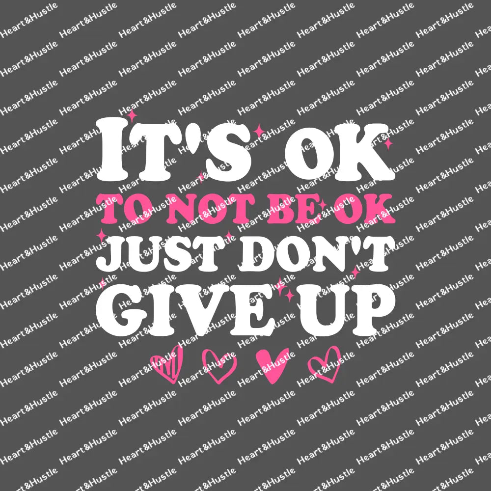 It’s Ok Not To Be Ok White