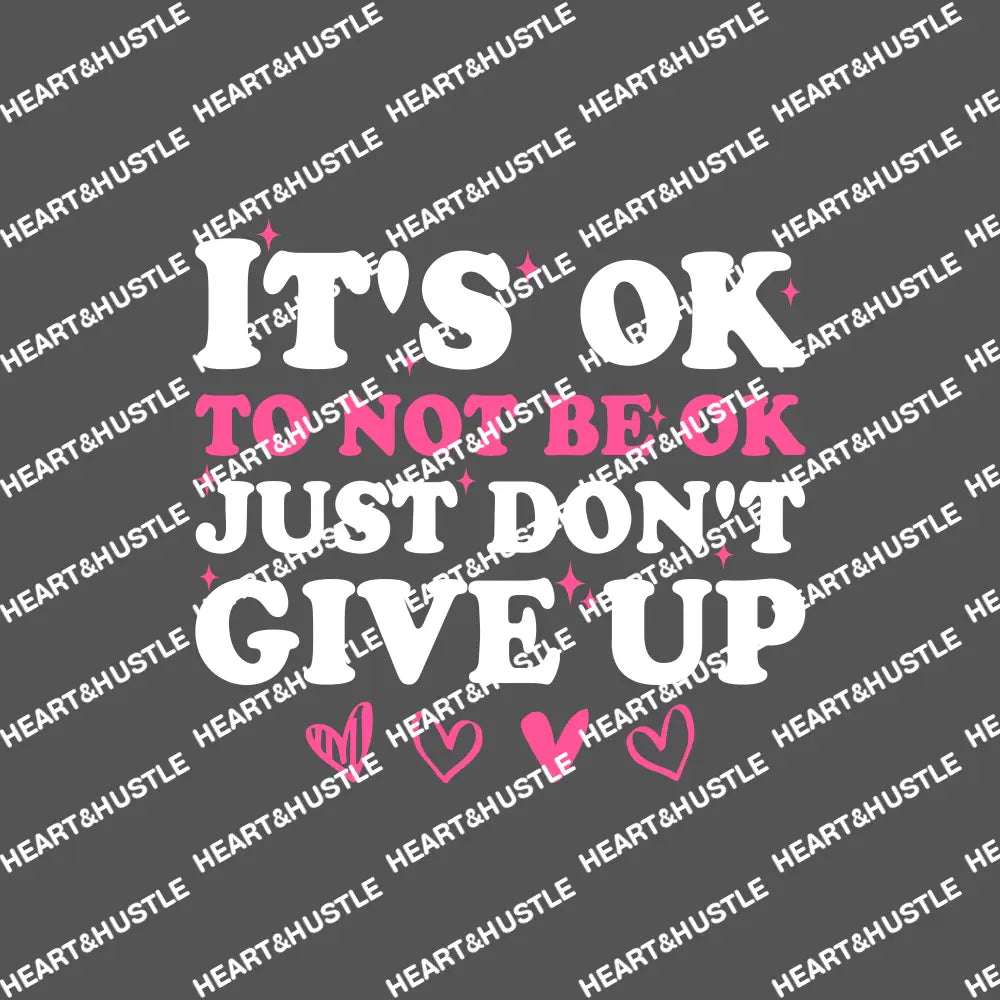 It’s Ok Not To Be Ok White