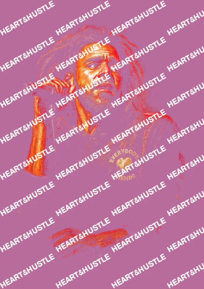 J Cole Halftone