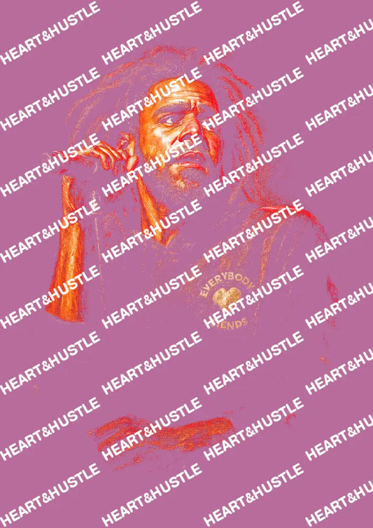 J Cole Halftone