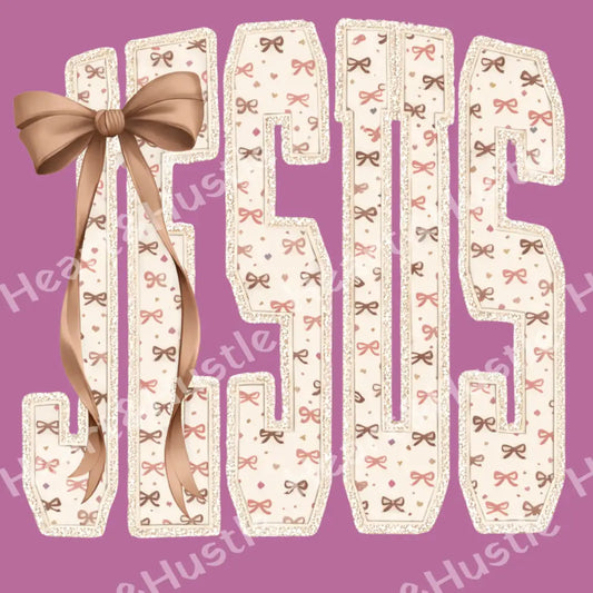 Jesus With Bows
