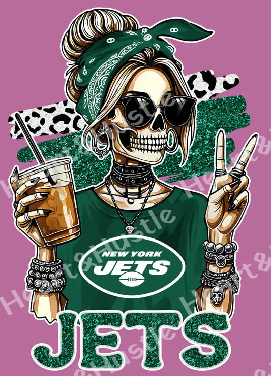 Jets Skully Girl