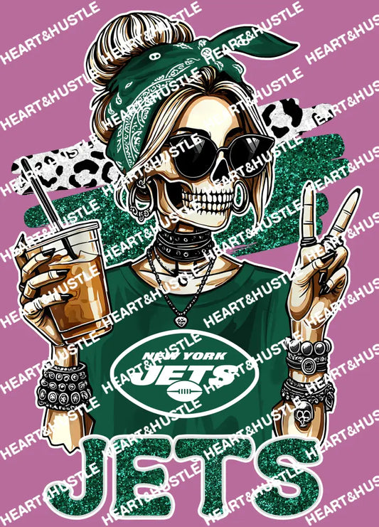 Jets Skully Girl